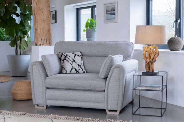 Aalto Snuggler Chair Grey Fabric Comfortable luxury belfast