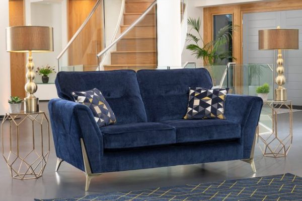 Artemis 2 Seater Blue sofa