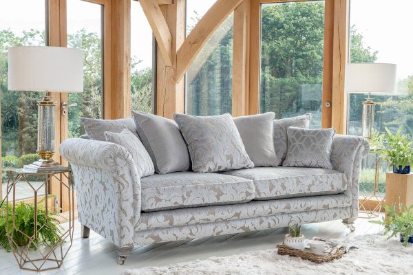 Lowry grand sofa fabric pillow back sofa Comfortable Luxury Sofas Belfast