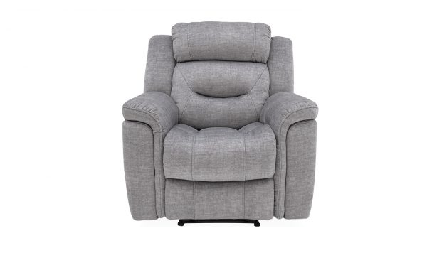Dudley Grey Fabric Recliner armchair sofa Luxury Sofas Belfast Vida Living