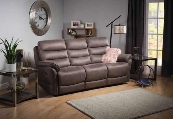 LazBoy Anderson 3 Seater Leather sofa recliner Luxury Sofas Belfast LazyBoy