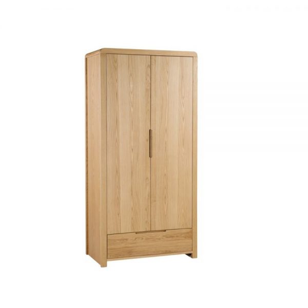 wardrobe 2 door oak bedroom furiture shop uk ni ireland belfast