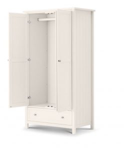 2 door cream off white wardrobe 2 door furniture bedroom uk ni ireland belfast