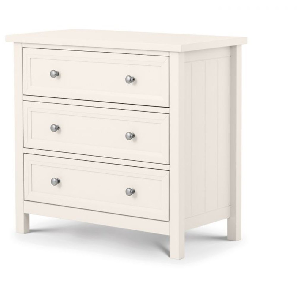 Maine 3 Drawer Chest Surf White Rite Price Furniture Flooring