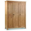 3 door oak wardrobe bedroom furniture shop home belfast uk ni ireland