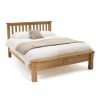 low foot end bed wood