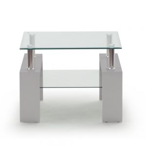 grey lamp table glass