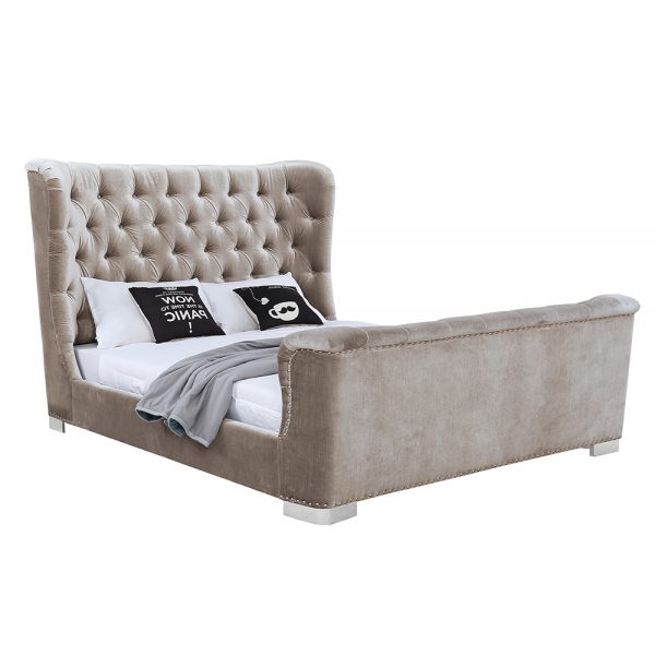 champagne bed beige