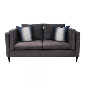 dublin 2 seater sofa grey distinction furniture