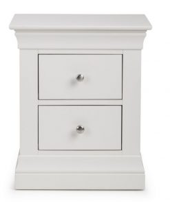 Clermont White Bedside