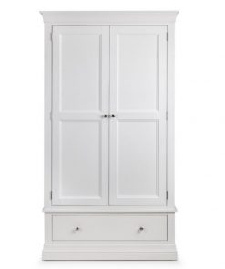 Clermont White Combination Wardrobe