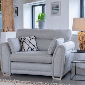 Aalto Snuggler Chair Grey Fabric Comfortable luxury belfast