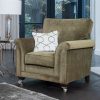 Green Velvet Armchair Luxury Comfort Sofas Belfast