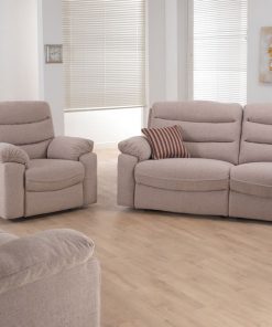 LazBoy Anna sofa suite fabric recliner Luxury Sofas Belfast LazyBoy
