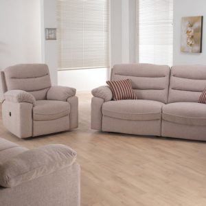 LazBoy Anna sofa suite fabric recliner Luxury Sofas Belfast LazyBoy