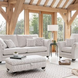 Lowry grand sofa fabric standard back sofa Comfortable Luxury Sofas Belfast