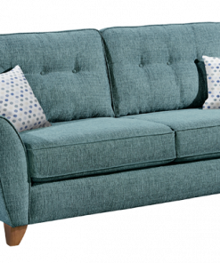 Lebus Ashley Blue 3 Seater Sofa Luxury Fabric Sofas Belfast