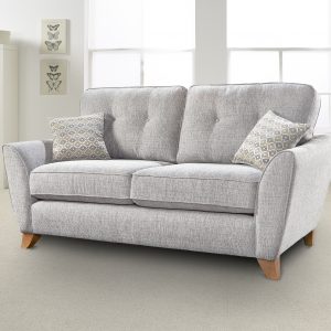 Lebus Ashley Pale grey 2 Seater Sofa Luxury Fabric Sofas Belfast