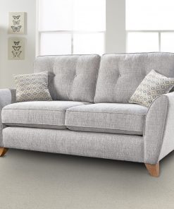 Lebus Ashley Pale grey 2 Seater Sofa Luxury Fabric Sofas Belfast