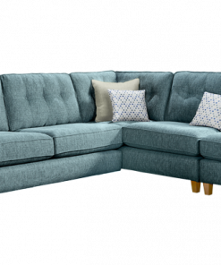 Lebus Ashley aqua Corner group Sofa Luxury Fabric Sofas Belfast