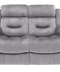 Dudley Grey Fabric Recliner 2 seater sofa Luxury Sofas Belfast Vida Living