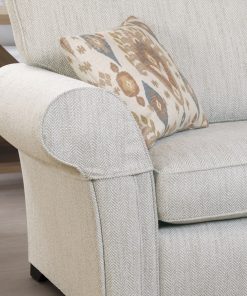 Lancaster 3 seater sofa cream