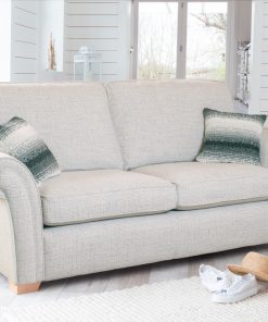 Lancaster 3 seater sofa cream