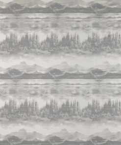 grey trees mountains fabric curtains blinds upholstery