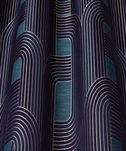 blue deco multi coloured textile fabric curtain fabrics upholstery