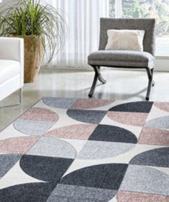 Mason Quarter Rug Pink