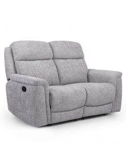 Lazyboy Paris 2 Seater Sofa Recliner Grey Fabric Recliner