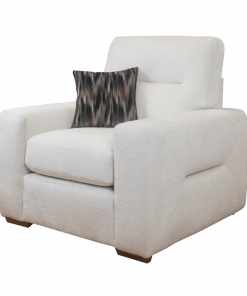Melrose Cream Fabric Armchair