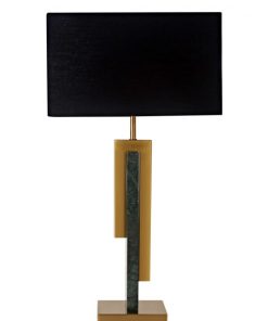 Gold and Marble Lamp
