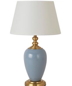Gold and Blue Lamp