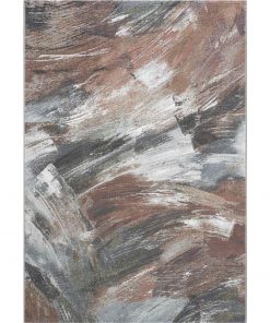 Abstract Brush Stroke Rug