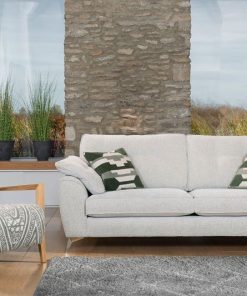 Savannah 2 seater 3 seater 4 seater sofa armchair pattern fabric wooden legs green aztec