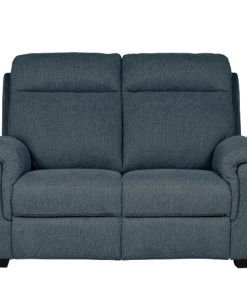 Bowie 2 seater vida living sofa electric recliner blue