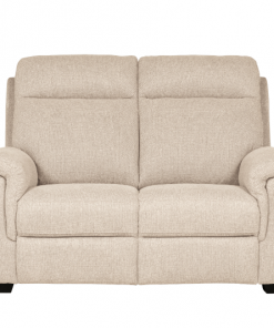 Bowie 2 seater vida living sofa electric recliner cream