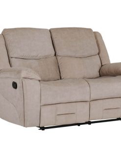 Barkley Vida Living Manual Recliner 2 seater sofa cream