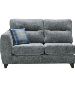 Lisburn Wingback corner group wooden cushion legs tartan fabric red rose