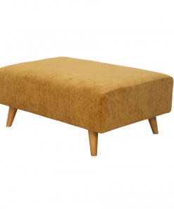 Oscar Footstool Ottoman yellow belfast