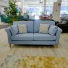 blue 3 seater sofa