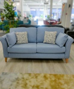 blue 3 seater sofa