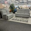 Sherborne Grey Recliner 3 piece suite