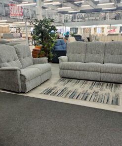 Sherborne Grey Recliner 3 piece suite
