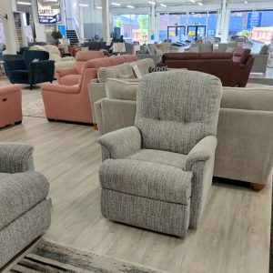 Sherborne Grey Recliner Armchair