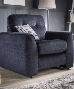Finley Armchair Navy Recliner Sofa