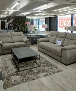 grey suede fabcir 2 seater sofa 2 seater sofa